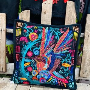 Mexican Alebrije Embroidered Pillow Covers
